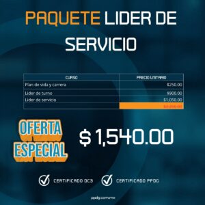 Paquete Lider de Servicio