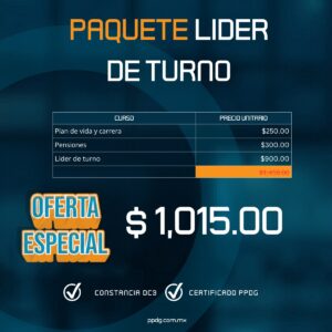 Paquete Lider de Turno